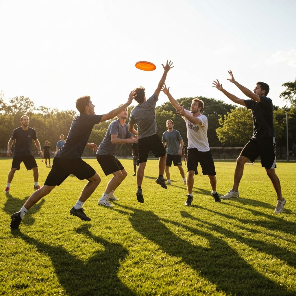 Pick-up game in action