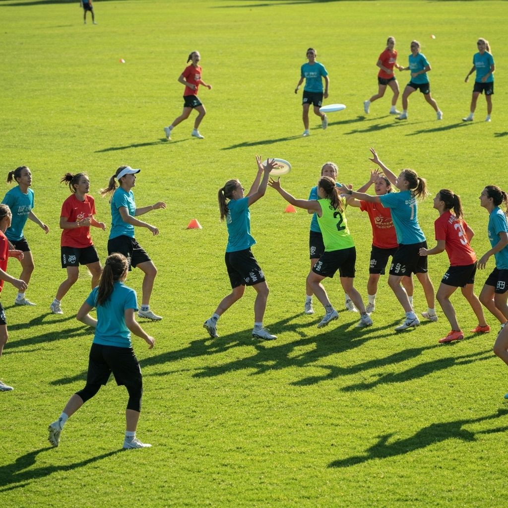 Team practice session